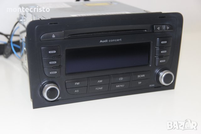 CD Radio Audi A3 8P (2003-2008г.) 8P0 035 186 G / 8P0035186G двоен дин, снимка 3 - Аксесоари и консумативи - 42166923
