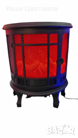 LED Електрическа камина с реалистичен ефект на горящ огън