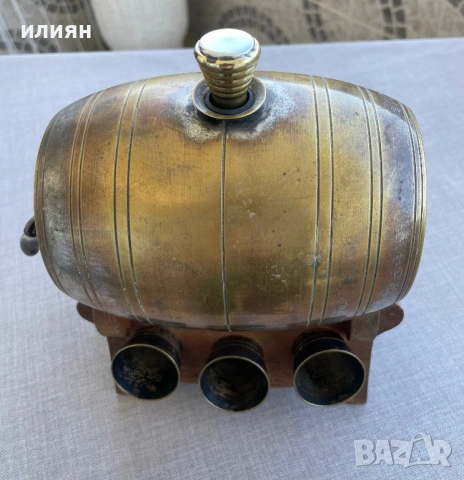 Буре .Марково декоративно  метално буре. , снимка 2 - Декорация за дома - 54317123