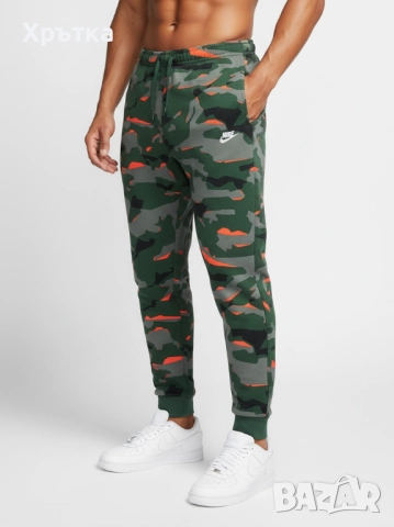 Nike Club Camo Jogger - Оригинално мъжко долнище размер 2XL, снимка 1