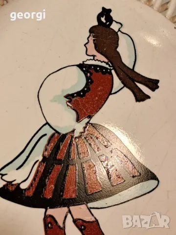 ажурна чиния от фина керамика 24/5, снимка 7 - Антикварни и старинни предмети - 49580053