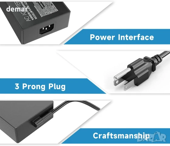 280W зарядно за лаптоп за Asus Rog Flow X16 Rog Strix G15 G16,14A/20V, снимка 7 - Друга електроника - 49273582