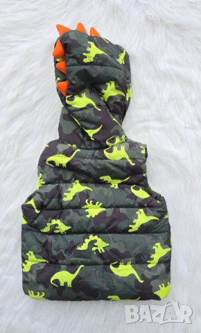 Детски елек динозаври размер 12 месеца, снимка 13 - Бебешки якета и елеци - 52327460