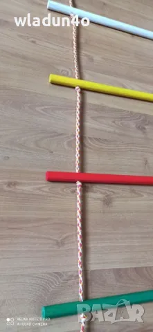 Детска ЦВЕТНА въжена стълба-35лв , снимка 2 - Други - 49881331