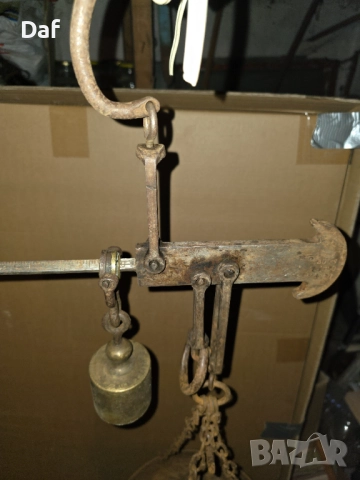 Кантар търговски/паланца/,антикварен, снимка 2 - Везни - 52502321