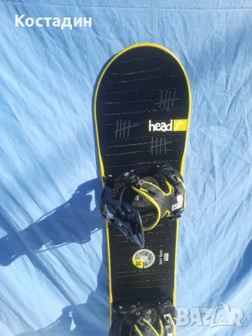 Сноуборд HEAD  ROCKA FW 4D -  130см.   с автомати, снимка 2 - Зимни спортове - 56487689