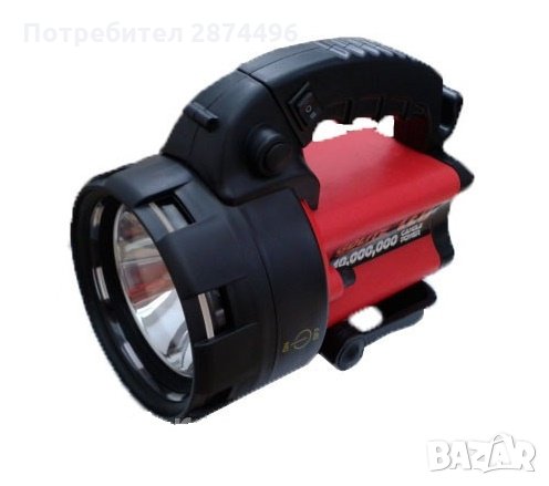 Мощен LED прожектор светлинен лъч до 1000 метра, снимка 4 - Къмпинг осветление - 30911796