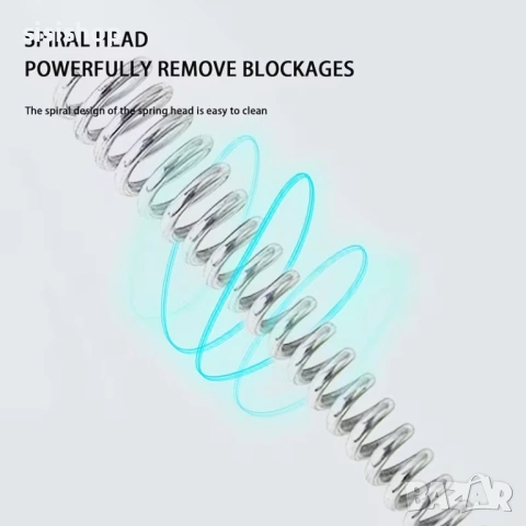 Гъвкава спирала за отпушване на канали и сифони – 5 метра 4976, снимка 5 - Други инструменти - 54071187