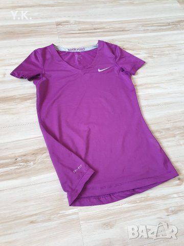 Оригинална дамска тениска Nike Pro Dri-Fit, снимка 3 - Тениски - 33719488