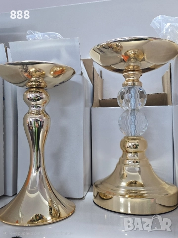 свещници метални 