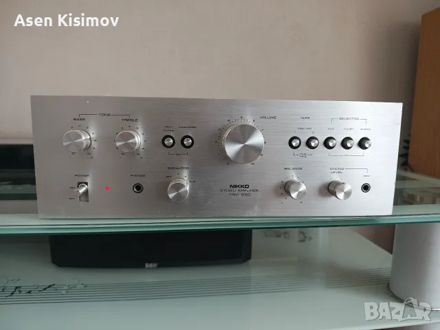 Nikko Trm-650 винтидж , снимка 2 - Ресийвъри, усилватели, смесителни пултове - 55727676