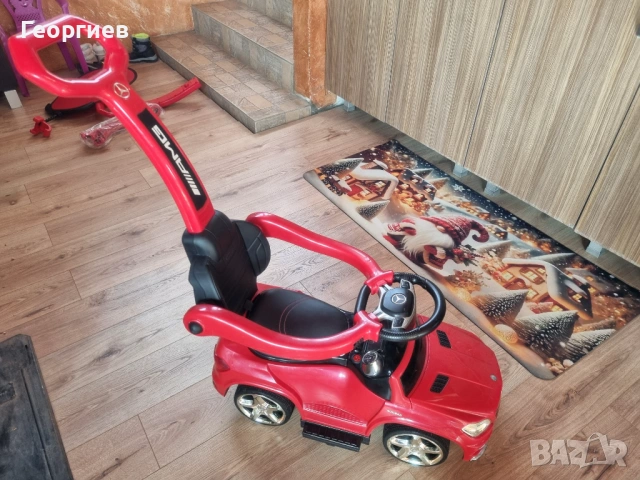 Детски коли за бутане и яздене в дома и навън, снимка 7 - Детски велосипеди, триколки и коли - 53931518