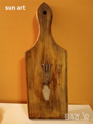 дървена арт закачалка Прованс, снимка 8 - Закачалки - 39514655