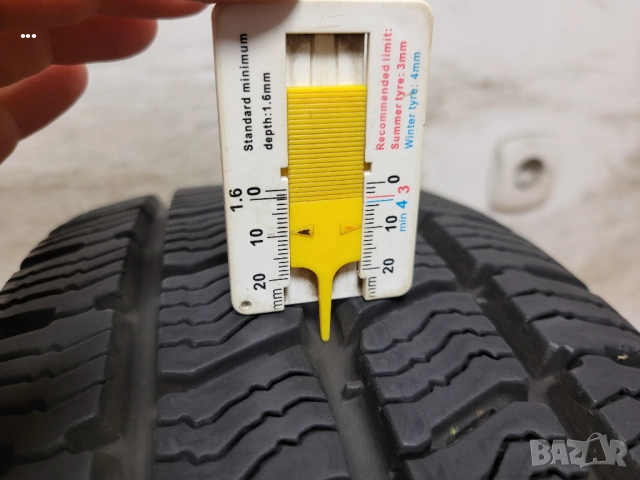 1 бр. 195/70/15 C Barum 24 г. / бус зимна гума, снимка 3 - Гуми и джанти - 52605277