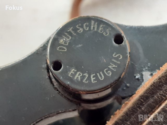 Стар немски бинокъл с калъф, снимка 4 - Антикварни и старинни предмети - 42690947