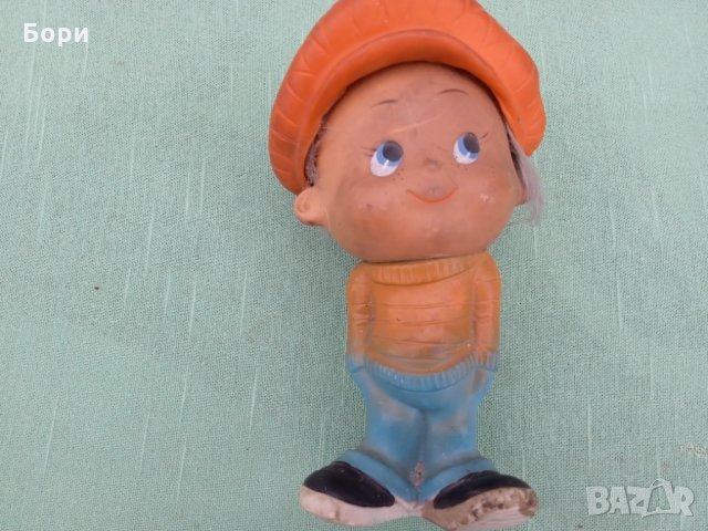 Стара гумена играчка 27см, снимка 6 - Други ценни предмети - 35628944