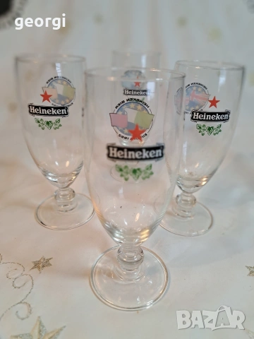 колекция чаши и халби за бира Heineken 32/5, снимка 11 - Чаши - 53219254