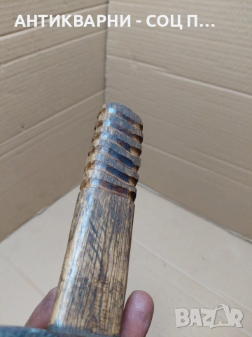 Соц Стар Ръчно Кован Каменоделски Чук 0.850кг. НОМЕР 1214., снимка 10 - Антикварни и старинни предмети - 54169014