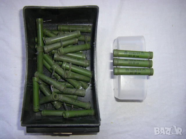 Немски резистори RFT - 200кОм/3 Вата,500КоМ/3 Вата и 800кОм/3 Вата, снимка 5 - Друга електроника - 51265793