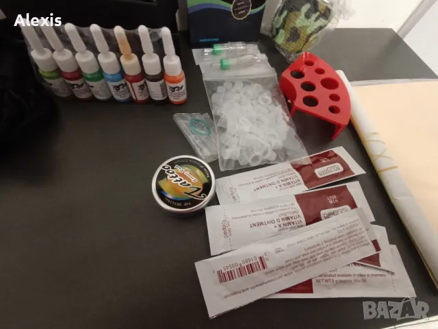 машинка за татуиране сет, снимка 6 - Друга електроника - 48047703