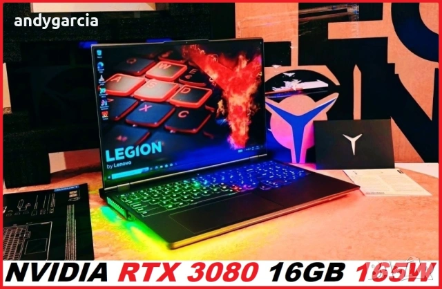 NVIDIA RTX 3080 16GB GDDR6/Intel Core i7-11800H/16GB RAM/1TB SSD/16 WQXGA 165Hz IPS/Lenovo Legion 7