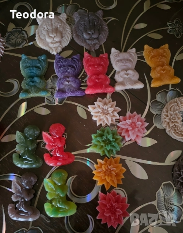 ръчно направени фигурки от восък, снимка 9 - Декорация за дома - 52740966