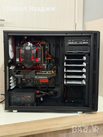 Геймърски компютър i7-6700K, GTX 1070ti, 32GB, снимка 3 - Геймърски - 54272583