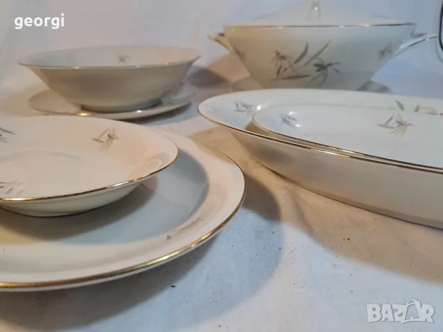 немски порцеланов сервиз за хранене  21/1, снимка 3 - Сервизи - 49149666