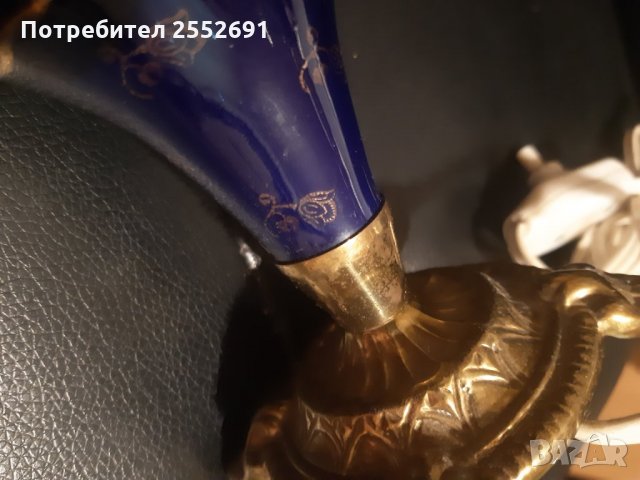 Лампа, снимка 2 - Антикварни и старинни предмети - 29336433