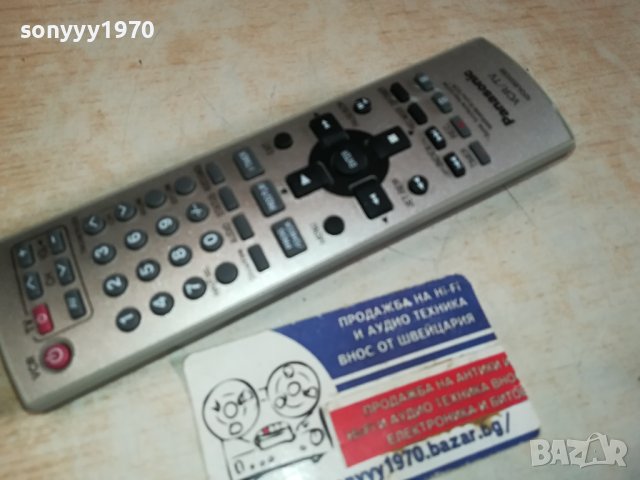 PANASONIC VCR/TV-REMOTE CONTROL-ВНОС SWISS 1402241600, снимка 3 - Дистанционни - 44292887