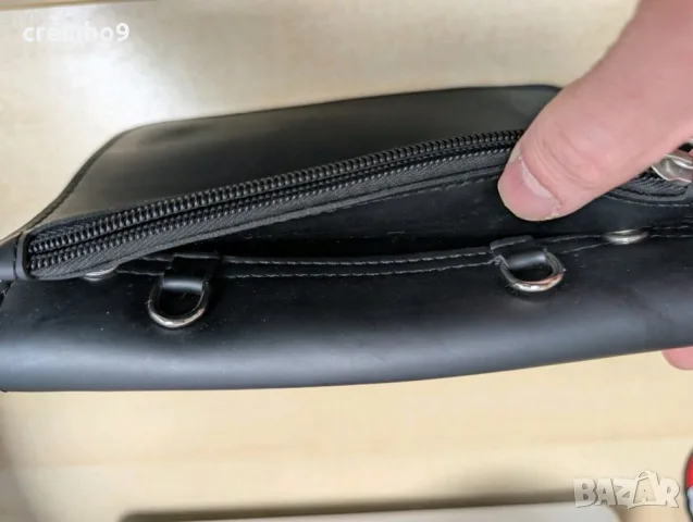 O bag черна чанта от две части, снимка 3 - Чанти - 56505755