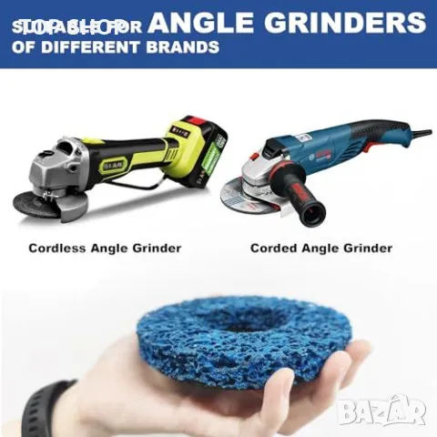 Нови Полиращи Подложки 100мм - Здрави и Ефективни 5 диска за Ъглошлайф, снимка 6 - Гедорета - 49567153