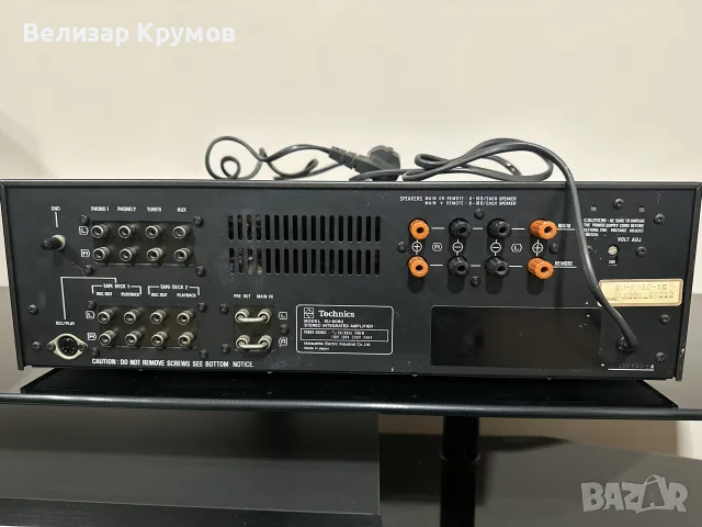 Усилвател Technics SU-8080, снимка 6 - Ресийвъри, усилватели, смесителни пултове - 56506539