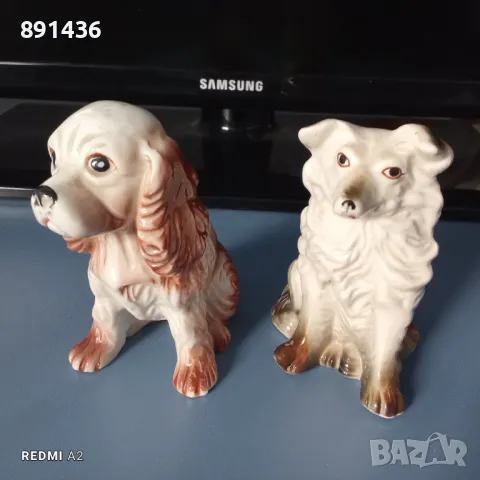 Две стари порцеланови кучета, снимка 7 - Статуетки - 48365000
