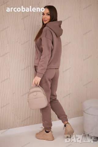 Дамски ватиран комплект от две части, 6цвята , снимка 5 - Комплекти - 47284906