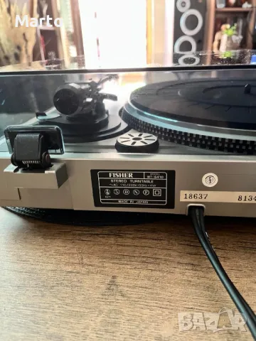 Fisher MT 6410 грамофон, снимка 5 - Грамофони - 50357738