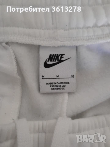 Мъжко долнище - "Nike Club Joggers White", снимка 6 - Спортни дрехи, екипи - 51356126