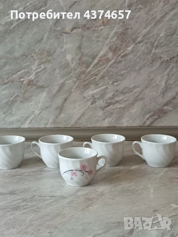 Порцеланови чашки за кафе, снимка 2 - Чаши - 50534492