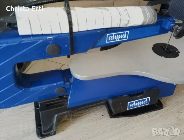 Продавам чисто нов и неизползван контурен трион (декюпир заглавница) Scheppach SD1600V, снимка 3 - Триони и циркуляри - 56083990