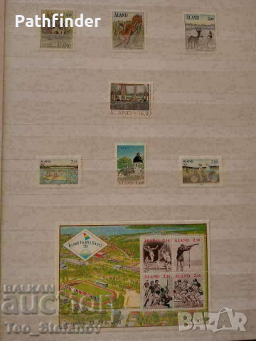 Луксозен рядък албум с марки - Финландия, снимка 4 - Филателия - 44742508