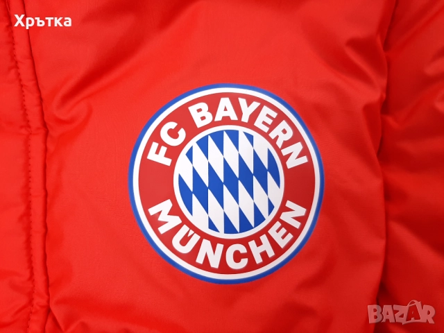 Adidas Bayern Munchen - Оригинално мъжко яке / парка с пух р-р M, L, снимка 8 - Якета - 52013478