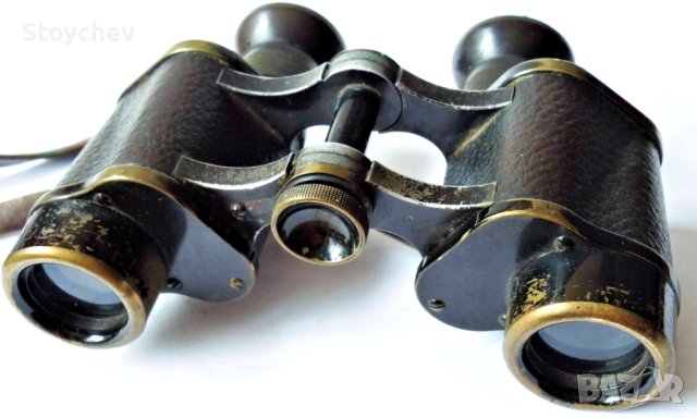 Колекционерски бинокъл Carl Zeiss Jena D.F. 6x24 1915г., снимка 4 - Други ценни предмети - 42635288