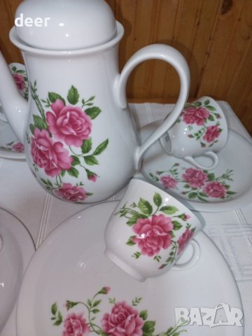Баварски порцеланови чаши за чай или кафе, снимка 7 - Сервизи - 44387783