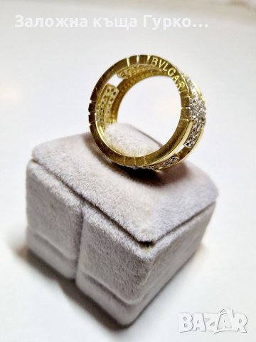 Златен пръстен , снимка 3 - Пръстени - 40168299