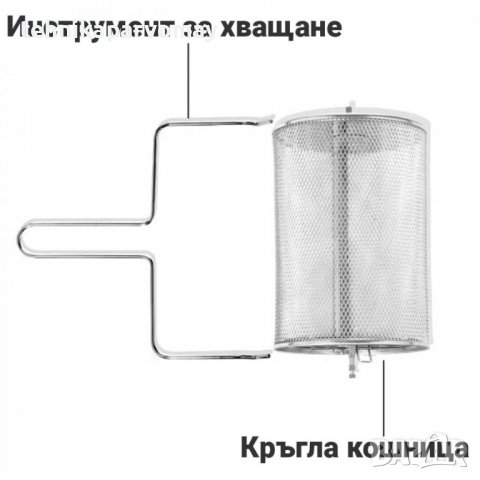 ФРИТЮРНИК VOLTZ V51980J С ГОРЕЩ ВЪЗДУХ, снимка 6 - Фритюрници - 37547961