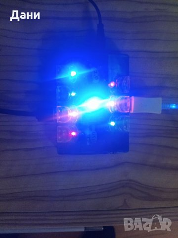 USB Hub - разклонител 2.0, снимка 2 - Кабели и адаптери - 34366541