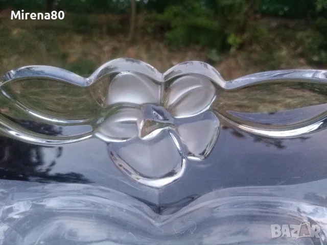 * Walther Glass * - кристална бонбониера, снимка 3 - Други - 55743753