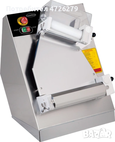 Ламинатор за тесто 30 см, регулируема дебелина до 3 мм, 0.18 kW, 230V