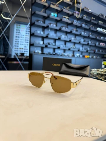 очила с черен обикновен калъф и ув защита ysl saint laurent versace celine 