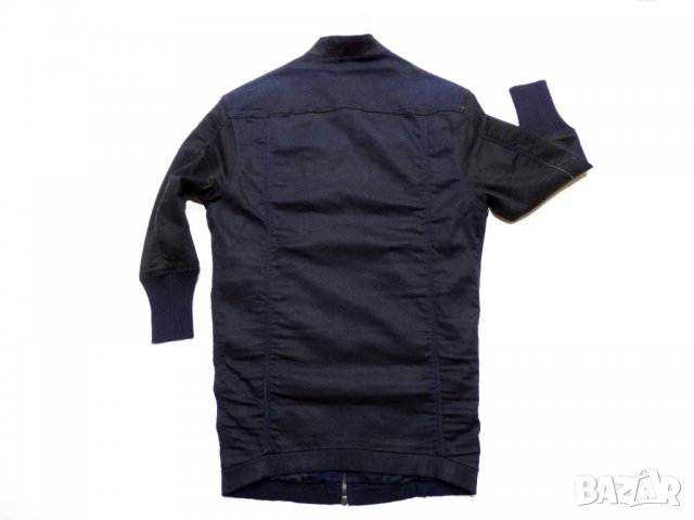 Ново и НАМАЛЕНО! G-star Raw MIDGE DENIM BOMBER Дамско Дълго Яке Размер S/М, снимка 11 - Якета - 34613048